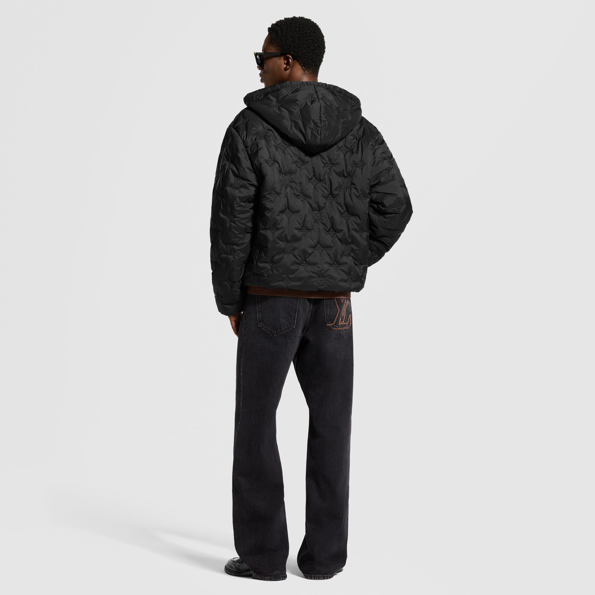 Monogram Padded Hooded Blouson - Luxury Black | LOUIS VUITTON